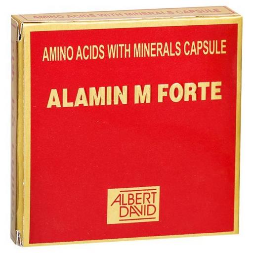 Alamin M Forte - Copper,Isoleucine,Leucine,Lysine,Magnesium,Manganese,Methionine,Phenylalanine,Selenium,Threonine,Tryptophan - Albert David Limited