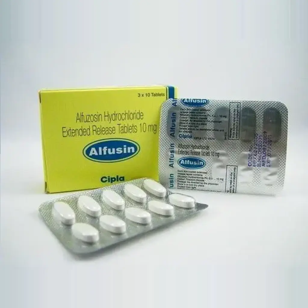 Alfusin 10 mg - Alfuzosin - Cipla, India
