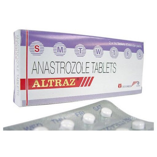 Altraz 1 mg - Anastrozole - Alkem