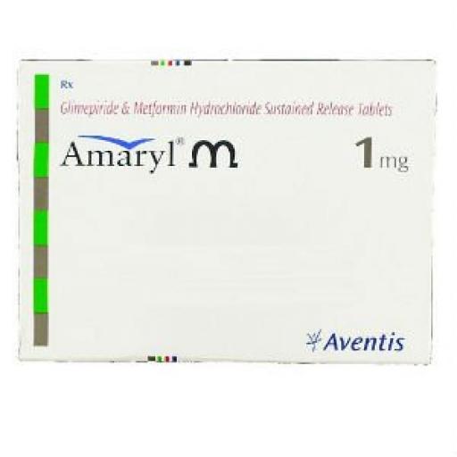 Amaryl M 1/ 500 mg - Glimeperide,Metformin - Sanofi Aventis