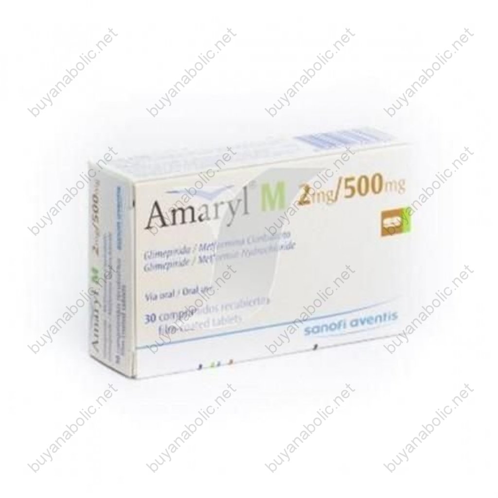 Amaryl M 2/ 500 mg - Glimeperide - Sanofi Aventis Amaryl M 2/ 500 mg - Glimeperide - Sanofi Aventis
