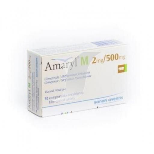 Amaryl M 2/ 500 mg - Glimeperide,Metformin - Sanofi Aventis
