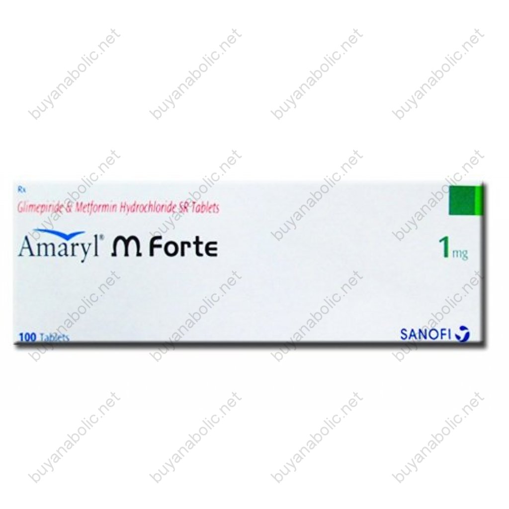 Amaryl M Forte 1/ 1000 mg - Glimeperide - Sanofi Aventis Amaryl M Forte 1/ 1000 mg - Glimeperide - Sanofi Aventis