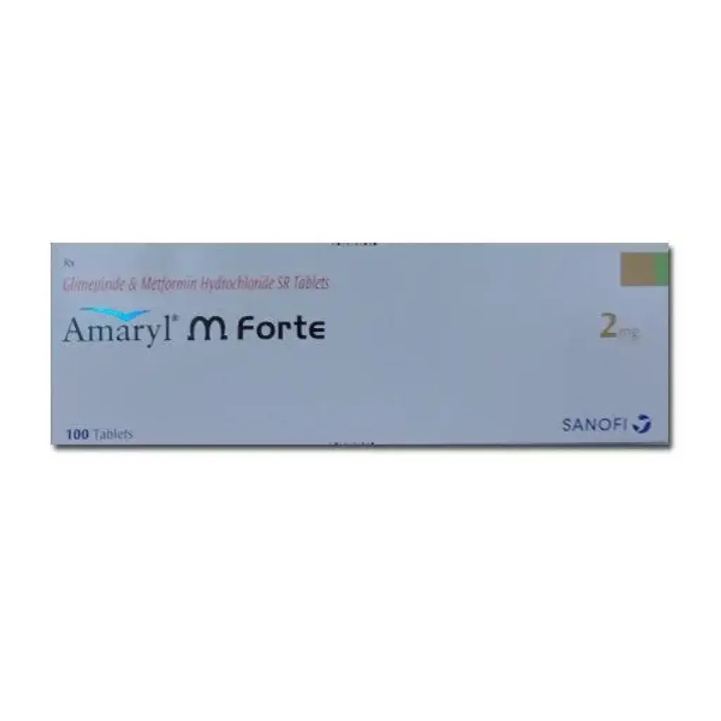 Amaryl M Forte 2/ 1000 mg - Glimeperide,Metformin - Sanofi Aventis