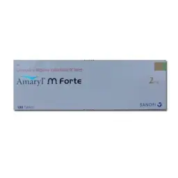 Amaryl M Forte 2/ 1000 mg - Glimeperide,Metformin - Sanofi Aventis
