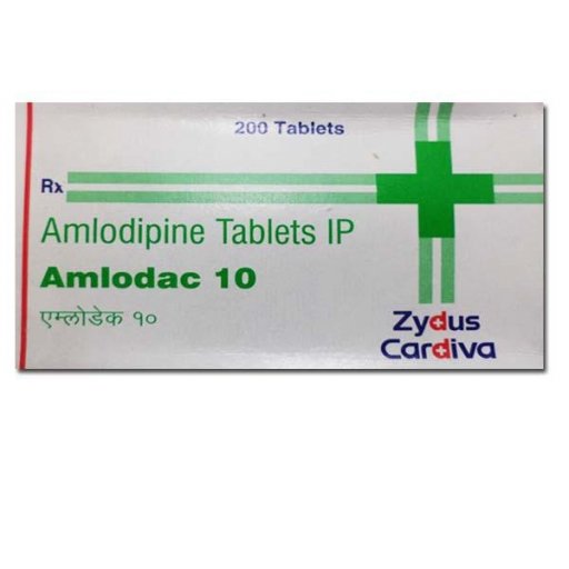 Amlodac 10 mg - Amlodipine - Zydus Healthcare