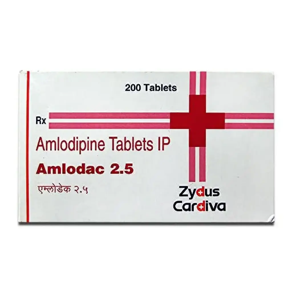 Amlodac 2.5 mg - Amlodipine - Zydus Healthcare