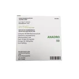 Anadro 50 - Oxymetholone - Ryzen Pharmaceuticals