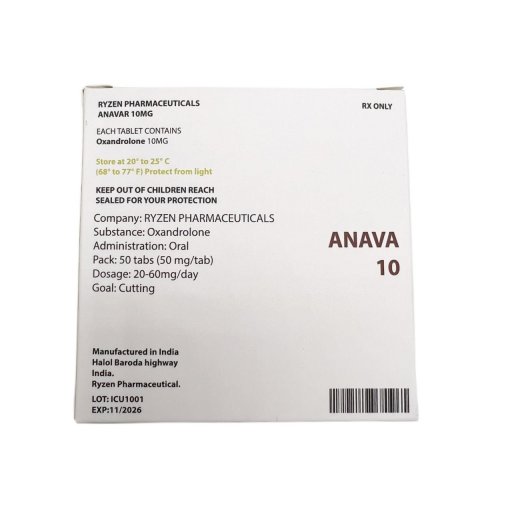 Anava 10 - Oxandrolone - Ryzen Pharmaceuticals