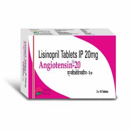 Angiotensin 20 mg - Lisinopril - Healing Pharma