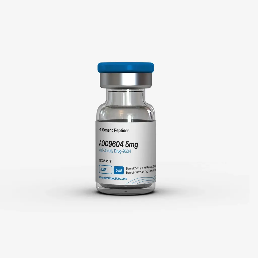 AOD 9604 5 mg - Anti-Obesity Drug 9604 - Generic Peptides