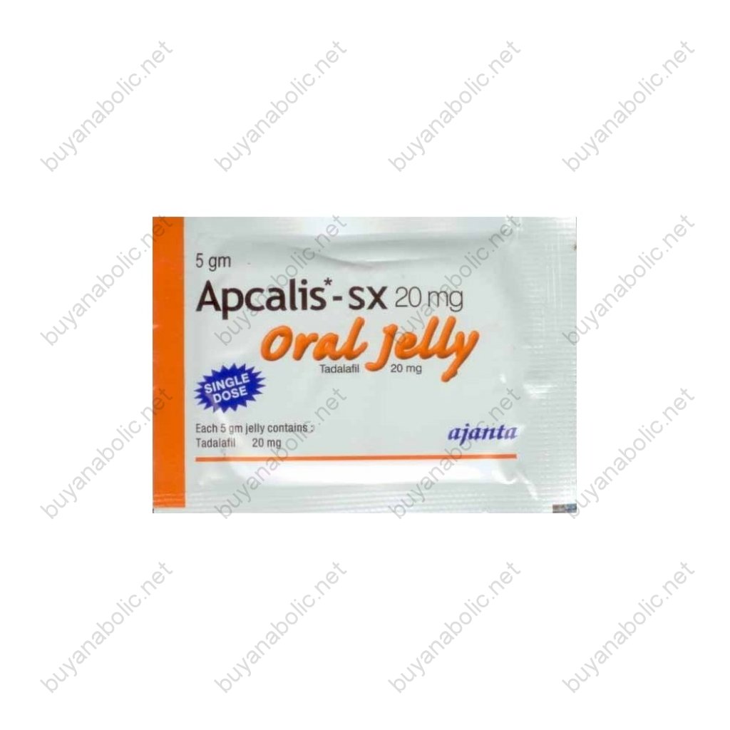 Apcalis SX Oral Jelly 20 mg - Tadalafil - Ajanta Pharma, India Apcalis SX Oral Jelly 20 mg - Tadalafil - Ajanta Pharma, India