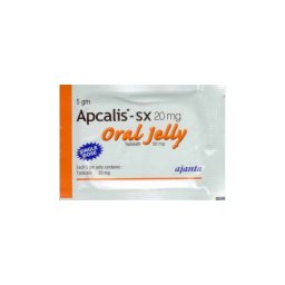 Apcalis SX Oral Jelly 20 mg - Tadalafil - Ajanta Pharma, India