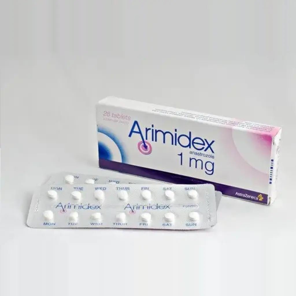Arimidex 1mg - Anastrozole - AstraZeneca Arimidex 1mg - Anastrozole - AstraZeneca