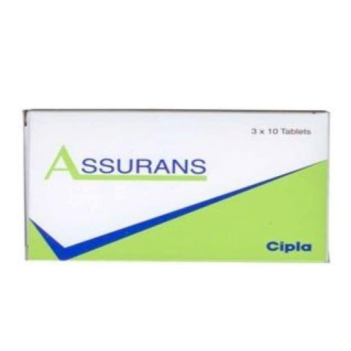 Assurans 20 mg - Sildenafil Citrate - Cipla, India