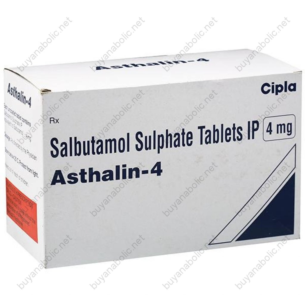 Asthalin 4 mg - Salbutamol - Cipla, India Asthalin 4 mg - Salbutamol - Cipla, India
