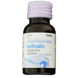 Asthalin Respirator Solution 15 ml - Salbutamol - Cipla, India Asthalin Respirator Solution 15 ml - Salbutamol - Cipla, India