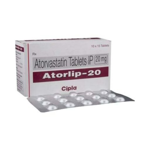 Atorlip 20 mg - Atorvastatin - Cipla, India