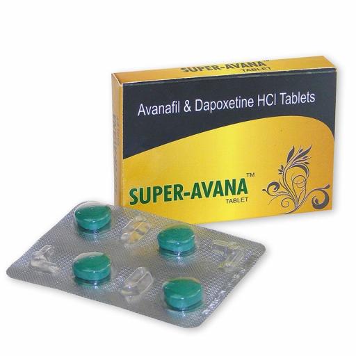 Avana Super 60 mg - Avanafil,Dapoxetine - Sunrise Remedies