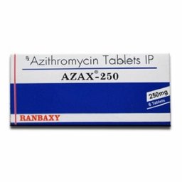 Azax 250 mg - Azithromycin - Ranbaxy, India