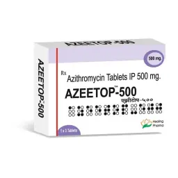 Azeetop 500 mg - Azithromycin - Healing Pharma