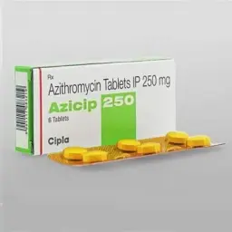 Azicip 250 mg - Azithromycin - Cipla, India