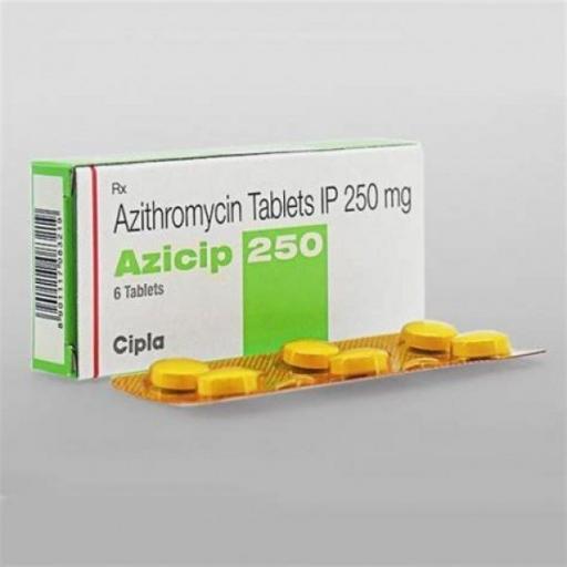 Azicip 250 mg - Azithromycin - Cipla, India