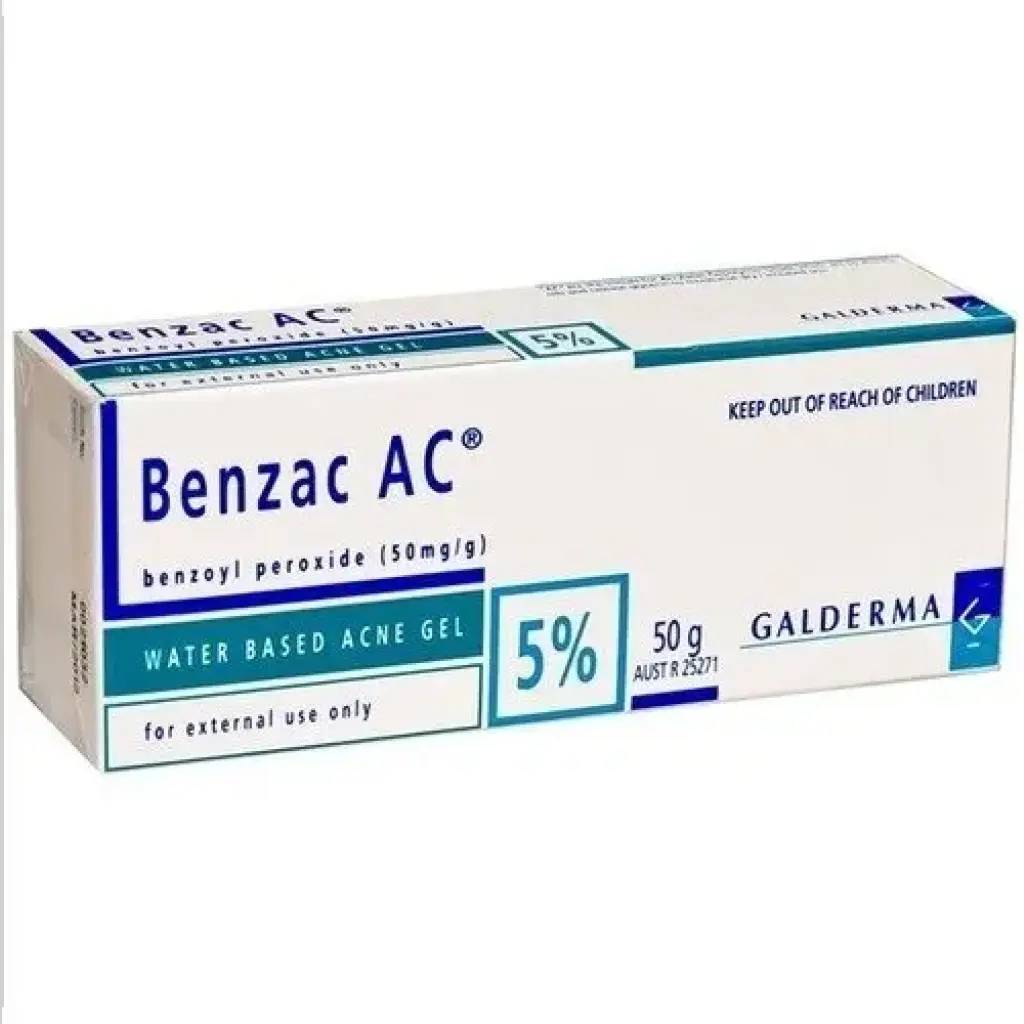 Benzac AC Gel 20g 5 % - Benzoyl peroxide topical - Galderma