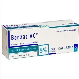 Benzac AC Gel 20g 5 % - Benzoyl peroxide topical - Galderma