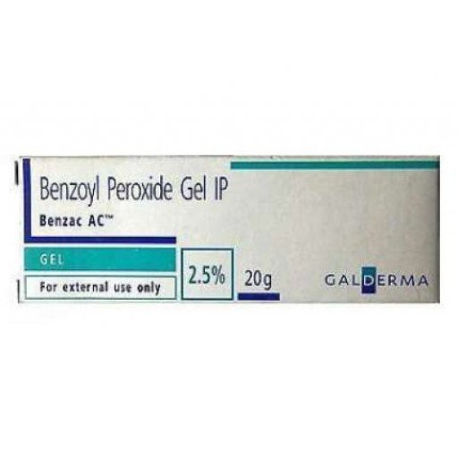 Benzac AC Gel 20g - Benzoyl peroxide topical - Galderma