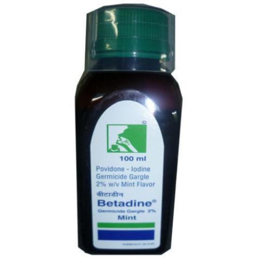Betadine Gargle 100 ml 2 % - Povidone-Iodine - Win-Medicare