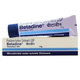 Betadine Ointment 15 g tube 10 % - Povidone-Iodine - Win-Medicare