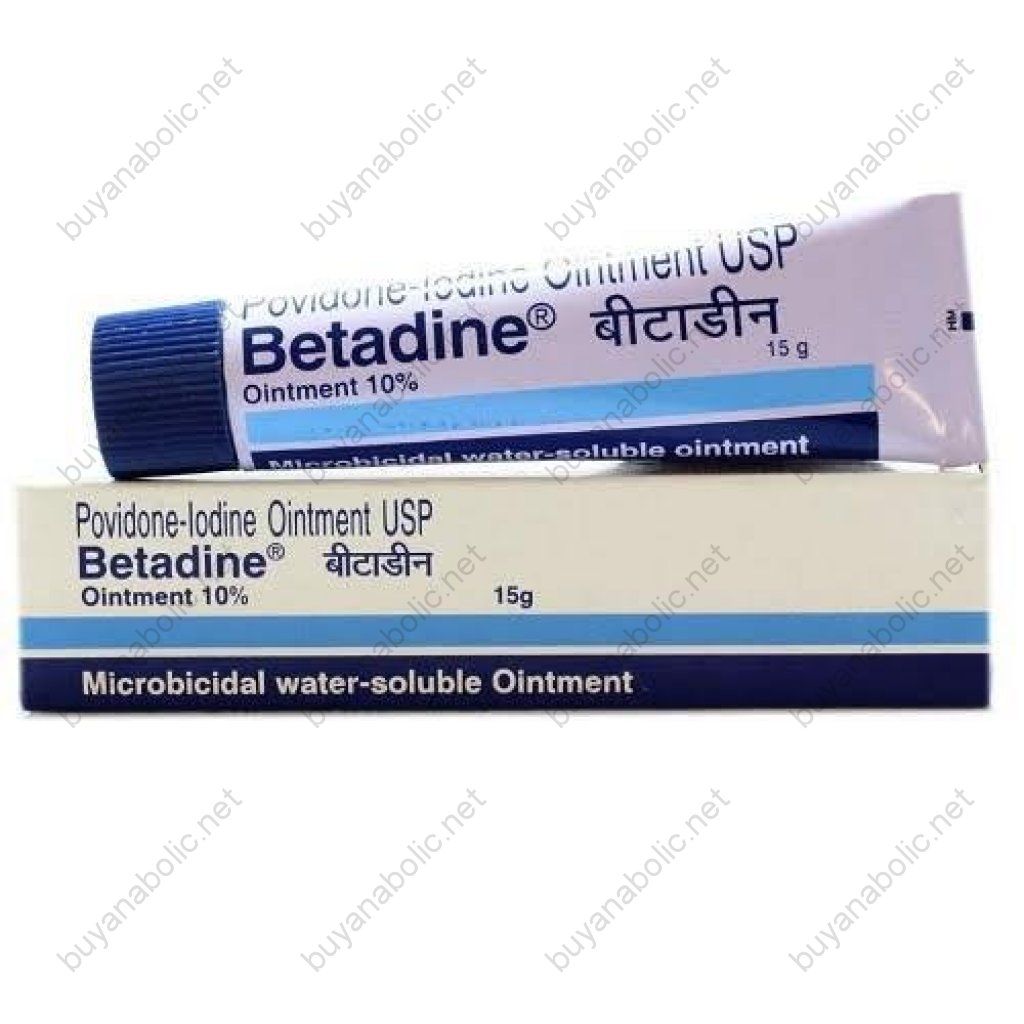 Betadine Ointment 15 g tube 10 % - Povidone-Iodine - Win-Medicare Betadine Ointment 15 g tube 10 % - Povidone-Iodine - Win-Medicare