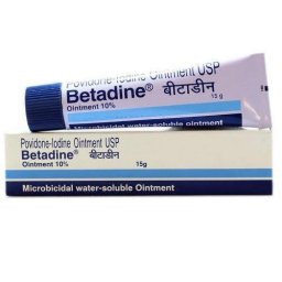 Betadine Ointment 15 g tube 10 % - Povidone-Iodine - Win-Medicare Betadine Ointment 15 g tube 10 % - Povidone-Iodine - Win-Medicare