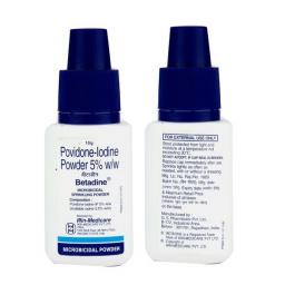Betadine Powder 10 g bottle 5 % - Povidone-Iodine - Win-Medicare