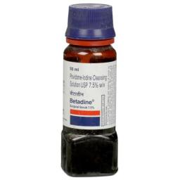 Betadine Surgical Scrub 50 ml bottle 7.5 %  - Povidone-Iodine - Win-Medicare