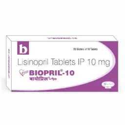 Biopril 10 mg - Lisinopril - Biochem Pharmaceutical Industries Ltd.