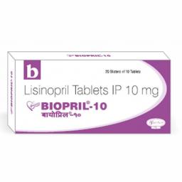 Biopril 10 mg - Lisinopril - Biochem Pharmaceutical Industries Ltd.