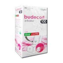 Budecort Inhaler 100 mcg - Budesonide - Cipla, India