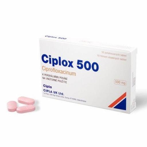 Buy Ciplox 500 mg - Ciprofloxacin - Cipla, India
