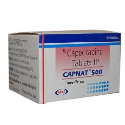 Capnat 500 mg - Capecitabine - Natco Pharma, India
