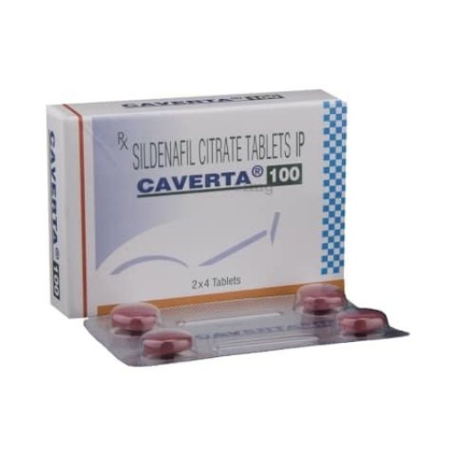 Caverta 100 - Sildenafil Citrate - Ranbaxy, India