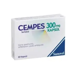 Cempes 300 mg - Cefdinir - Sanovel