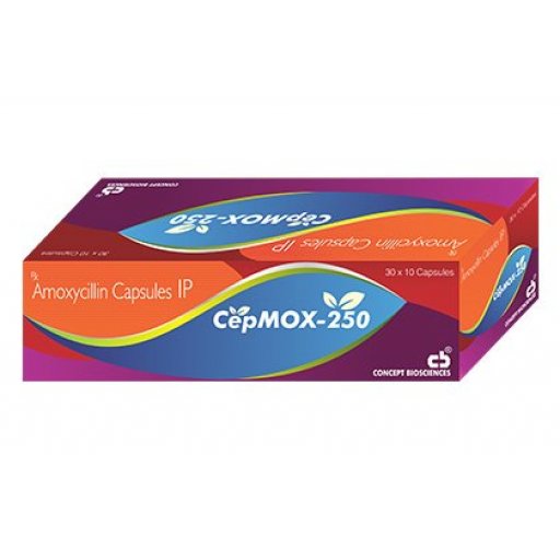 Cepmox 250 mg - Amoxicillin - Concept Bioscience Ltd.