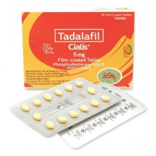 Cialis 5mg (28 tabs) - Tadalafil - Eli Lilly