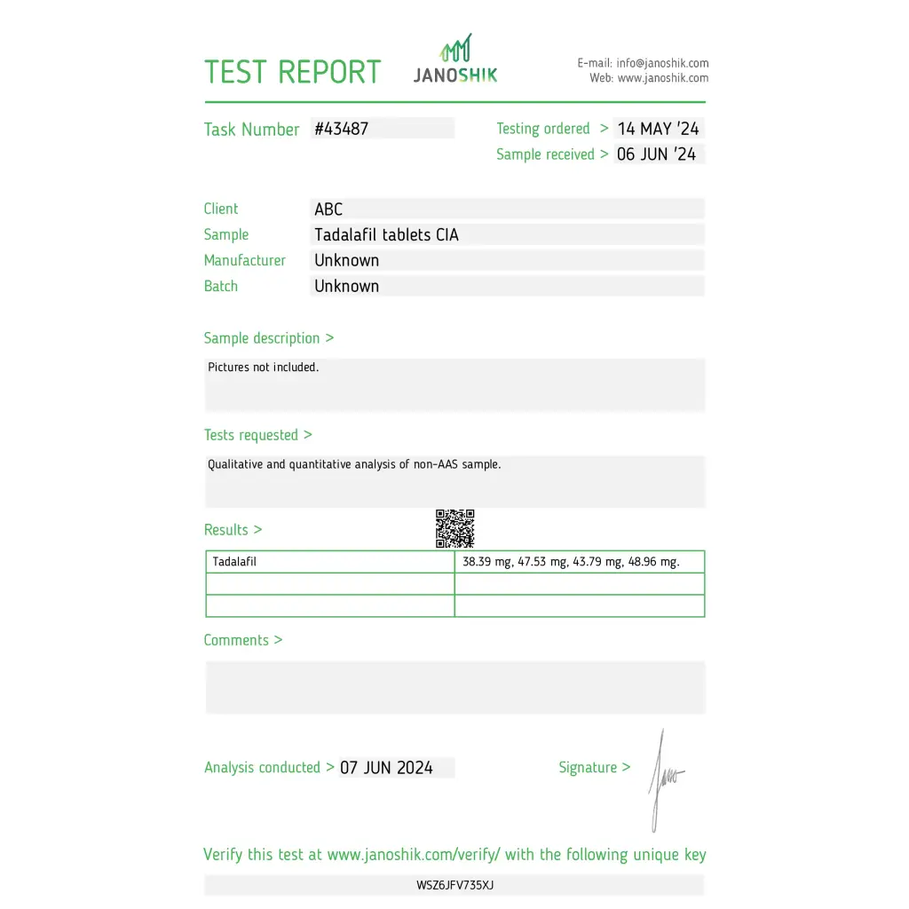 Cialis - Tadalafil - Stealth Labs