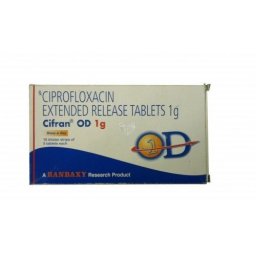 Cifran OD 1g - Ciprofloxacin - Ranbaxy, India Cifran OD 1g - Ciprofloxacin - Ranbaxy, India