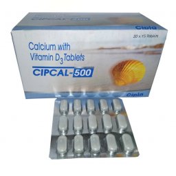 Cipcal 500 mg/ 250 iu - Elemental Calcium - Cipla, India Cipcal 500 mg/ 250 iu - Elemental Calcium - Cipla, India