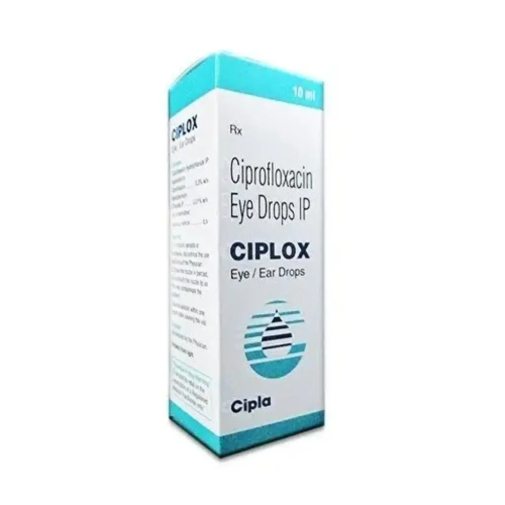 Ciplox eye/ear drop 0.3% - Ciprofloxacin - Cipla, India