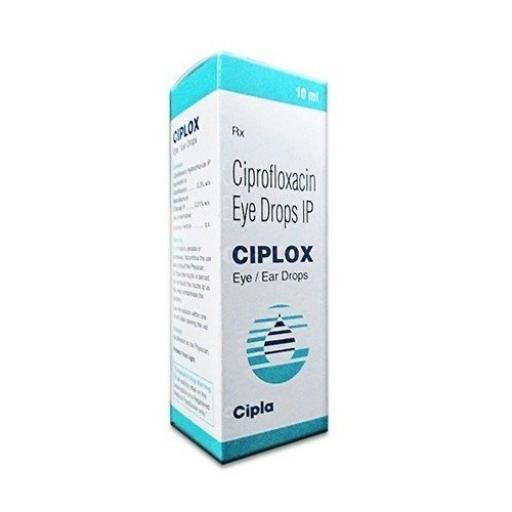 Ciplox eye/ear drop 0.3% - Ciprofloxacin - Cipla, India